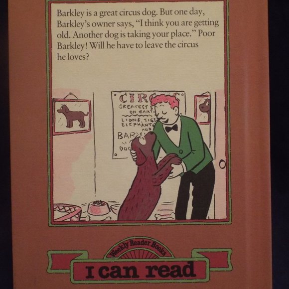 Vintage 1975 Barkley Hardcover Book by Syd Hoff - Picture 4 of 4